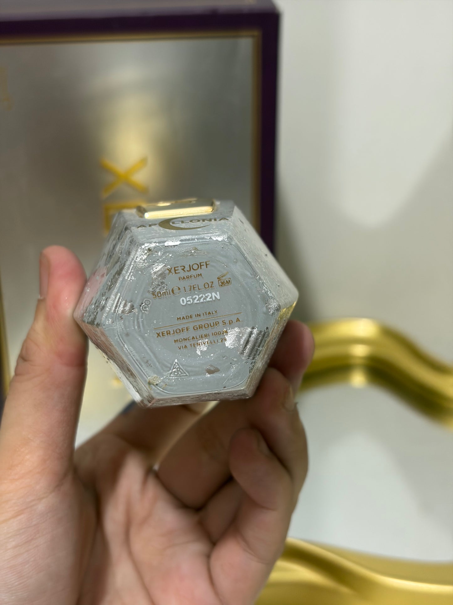 empty | Xerjoff - Apollonia 50ml with retail box
