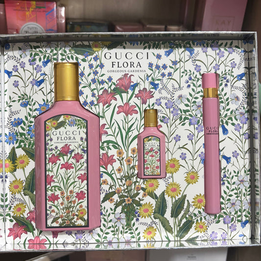 Gucci - Flora Gorgeous Gardenia 100ml + 10ml + 5ml set (full bottle)