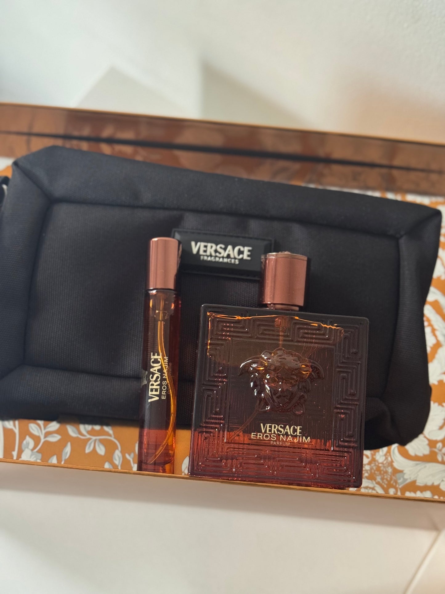 Versace - Eros Najim set 100ml+10ml+pouch (full bottle)