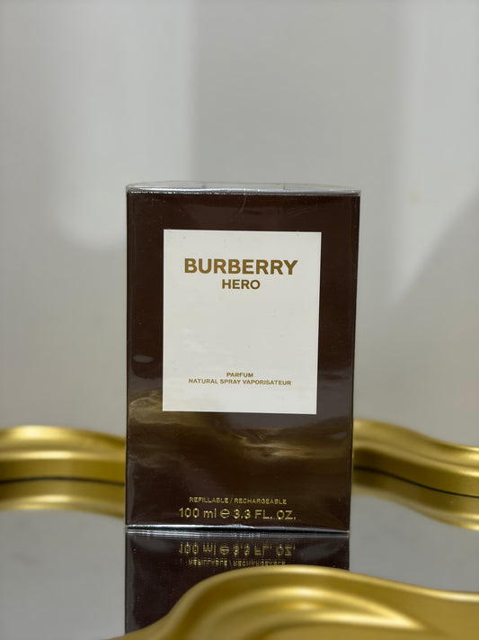 Burberry - Hero Parfum 100ml sealed (refillable)