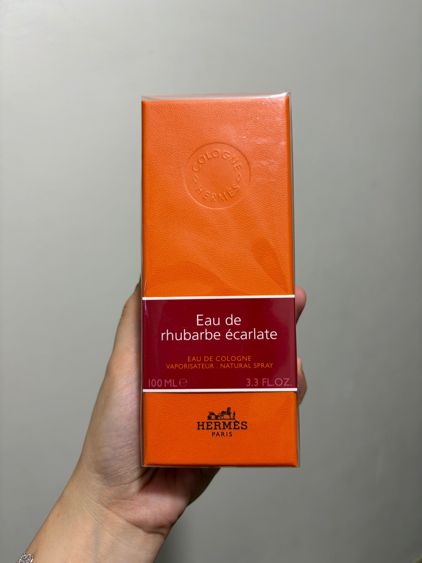 Hermes - Eau de Rhubarbe Ecarlate 100ml sealed
