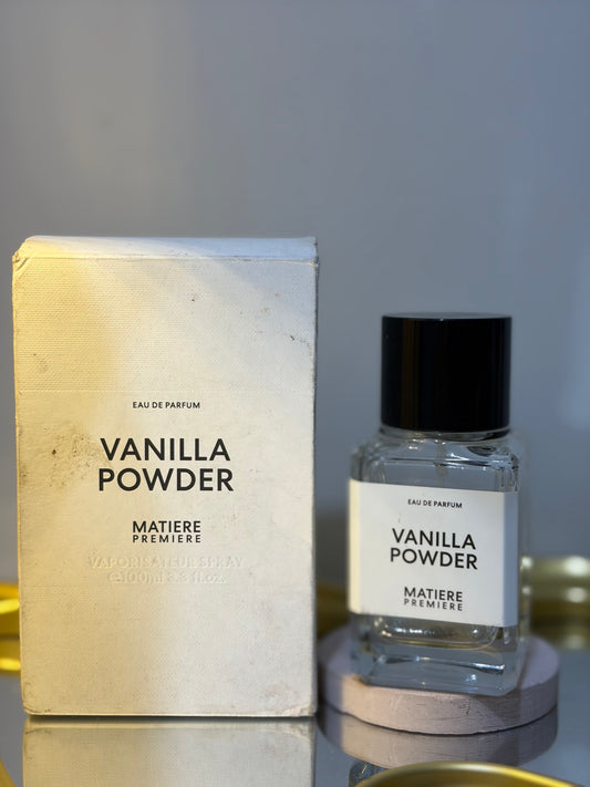 partial | Matiere Premiere - Vanilla Powder EDP approx 2ml/100ml (dirty box)