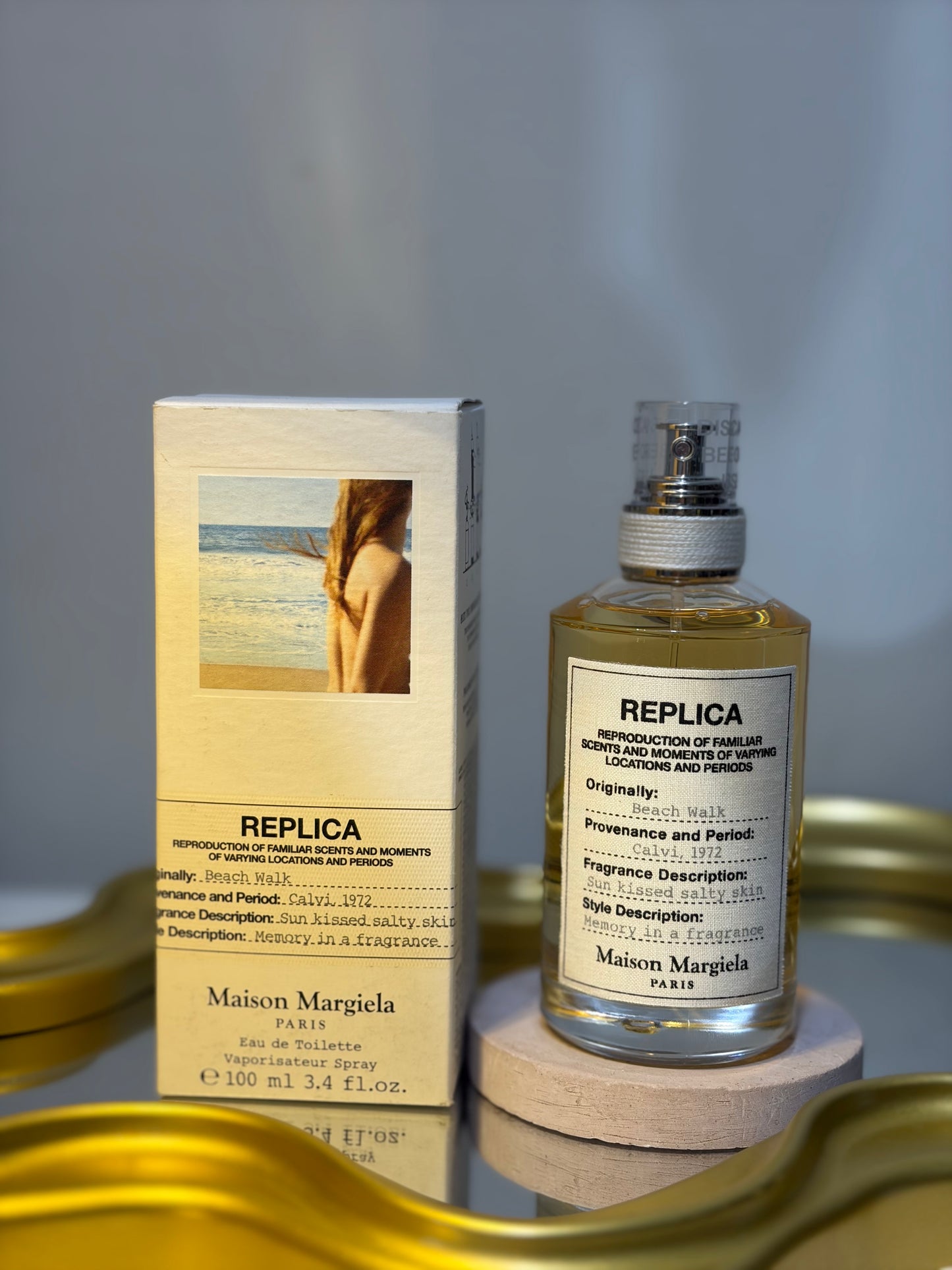 Maison Margiela Replica - Beach Walk 100ml unsealed box (full bottle)