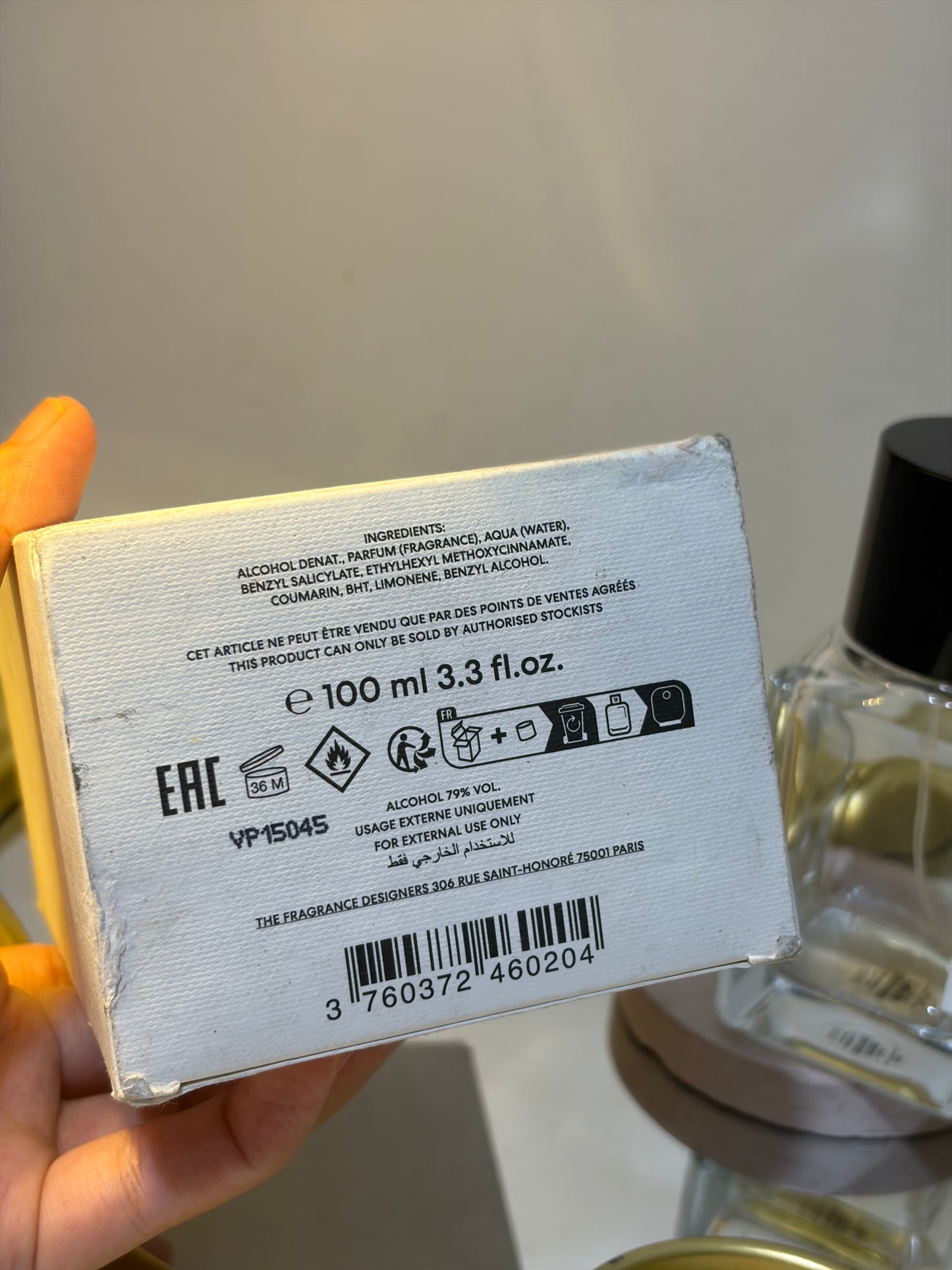 partial | Matiere Premiere - Vanilla Powder EDP approx 2ml/100ml (dirty box)